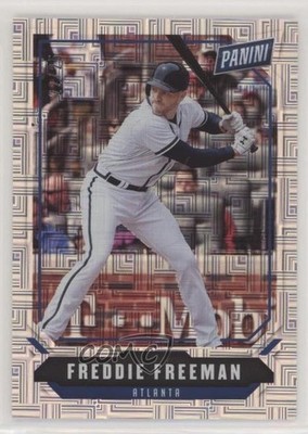 2018 Panini National Convention Escher Squares 22/25 Freddie Freeman #63 4r3
