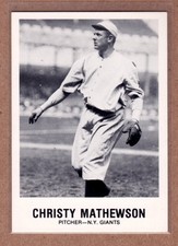 Christy Mathewson N.Y. Giants / 1981 TCMA Renata Galasso #152 / NM+
