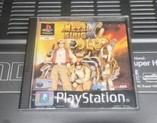 Metal Slug X PS1 PlayStation 1 Gioco PAL ITALIANO Solo Custodia E Cover Frontale