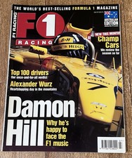 F1 Racing Magazine July 1999 Formula 1 Damon Hill Jordan Alex Wurz