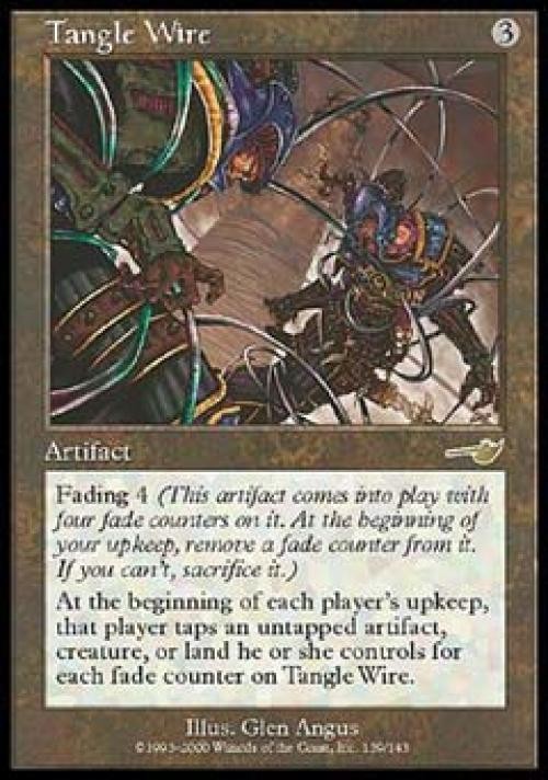 Tangle Wire - Heavy Play MTG Nemesis