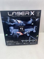Laser x Micro Blasters 4-Player Set for Gaming, Real Life Experience, 4Pack M46D