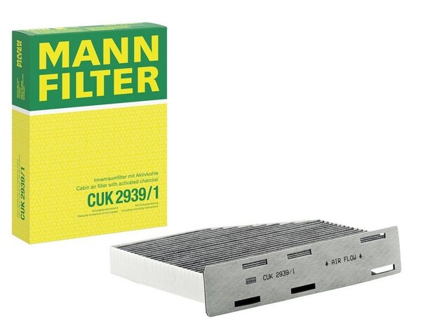 Mann-Filter CUK 2939/1 Mann & Hummel Innenraumfilterel. Aktivkohle CUK 2939/1 Fü-image