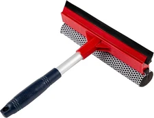 DSV Standard Window Squeegee for Handheld Squeegee, Black, Red 