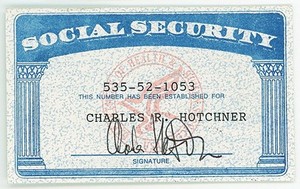1998 -DEEP IMPACT- LEELEE SOBIESKI's DAD Original Movie Prop SS ID Card