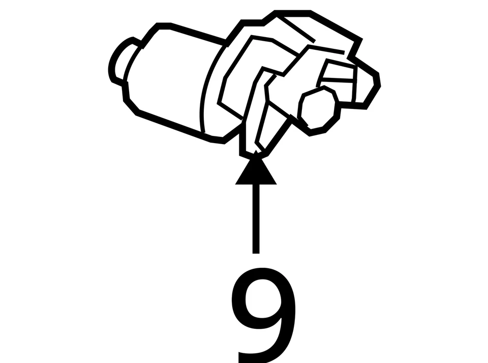 Мотор стеклоочистителя ветрового стекла подходит для 08-11 13-21 LAND CRUISER 1686191 - Изображение 4 из 4