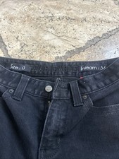 Kimes Ranch Women  s Jeans Black Bootcut Size 0, 36 Inseam