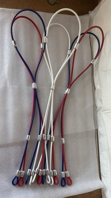 Red White And Blue Plastic Basketball Net
