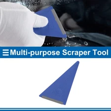 1 Pcs Car Squeegee for Film Blue 12cm L Multifunctional Scraper Tool