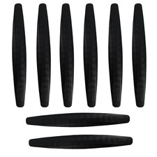 8PCS Non-Collision Patch Car Bumpers, 16 Inch Bumper Guard Strip, Non Black