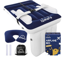 Premium Toddler Airplane Bed - Inflatable Airplane Bed, No Pump Needed