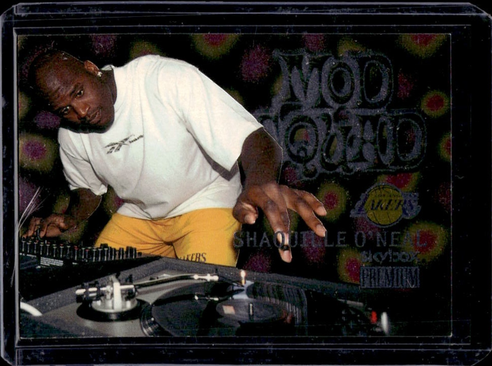 1998-99 Skybox x Premium Shaquille O'Neal Mod Squad #2 MS Lakers