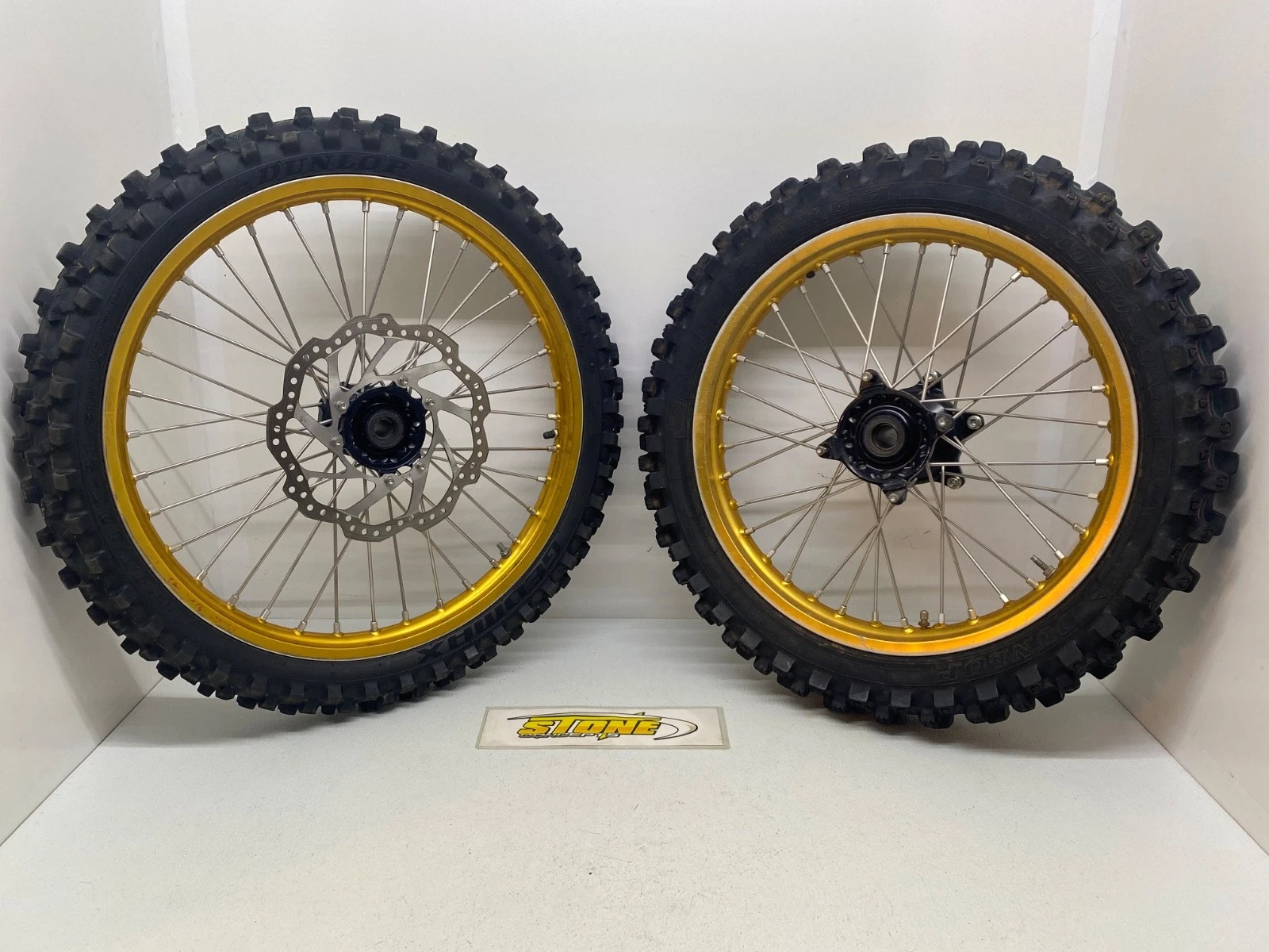 HAAN DUBYA TAKASAGO EXCEL HONDA CRF250R CRF450R FRONT & REAR WHEEL & TIRE RIM