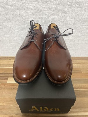 Alden 942C Grain Leather Loafers US8D Brown Hampton Last Command Sole New