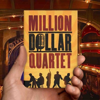 Million Dollar Quartet - The Elvis Presley & Johnny Cash Musical Magnet