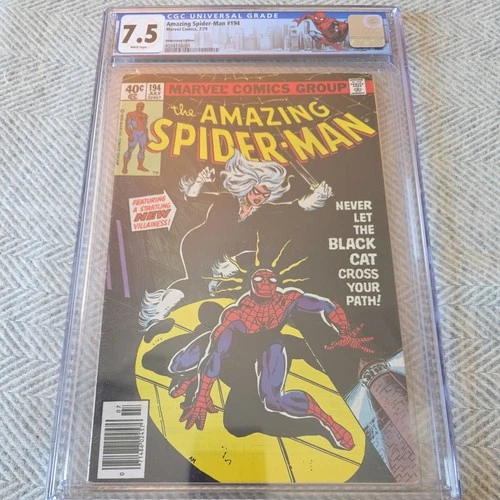 Amazing Spider-Man #194 CGC 7.5 1979, first appearance of Black Cat!