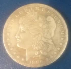 1889 Morgan Silver Dollar $1 Coin Philadelphia Mint - Ungraded Uncertified