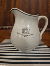 Greenbrier Resort Hotel 110-120 Yr Old John Wanamaker 4" China Service Creamer