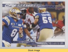 2023 Upper Deck CFL CFL Greatness Zach Collaros Zach Callaros #CG-ZC READ uk2