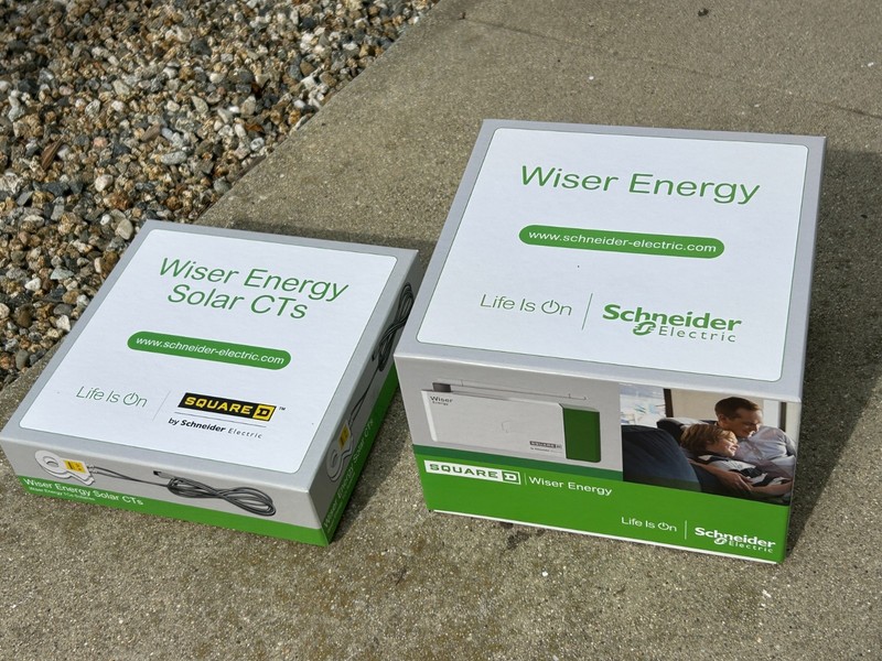 Square D Wiser Energy Smart Home Monitor WISEREM/WISERCTPV