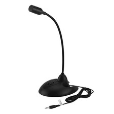 Flexible Gooseneck Desktop Standing Microphone Stereo Karaoke Microphone