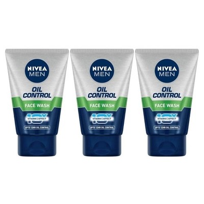 Nivea Oil Control Face Wash 100ml Pack of 3