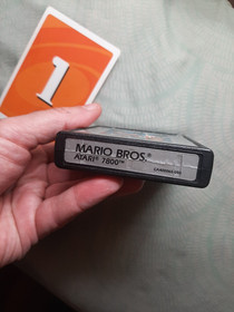 MARIO BROS for Atari 7800 - Choose 1 of 2 - Both tested & working well!