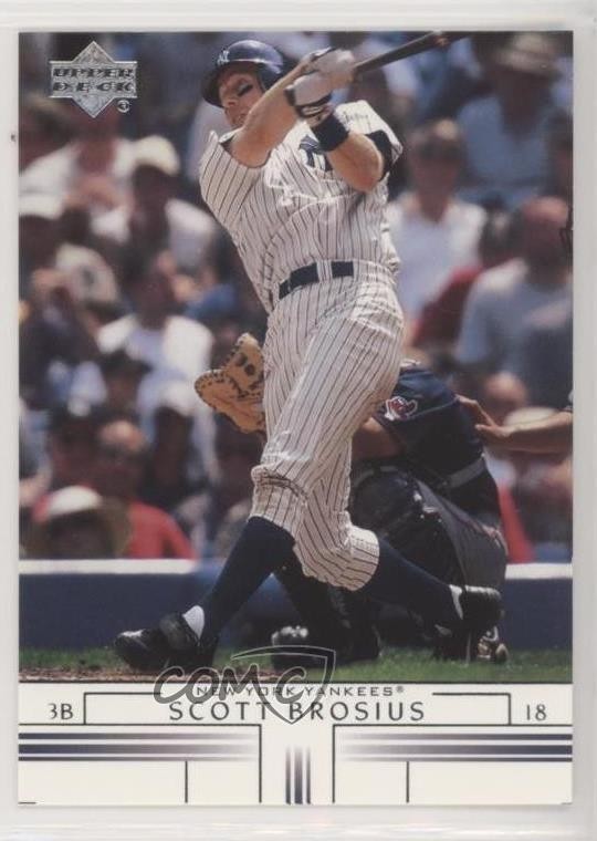 2002 Upper Deck Scott Brosius #244 jm6