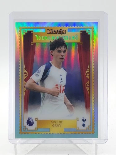 ARCHIE GRAY 2025-26 TOPPS MERLIN CHROME YOUNG MAGICIANS #YM-18 TOTTENHAM Q4354