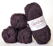 Knit Picks Swish DK Lava Heather #25584, lot of 4, 100% Superwash Merino 50g