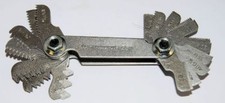 Whitworth Screw Pitch Gauge BSW (Ref: PG055) Thread gauge From Chronos