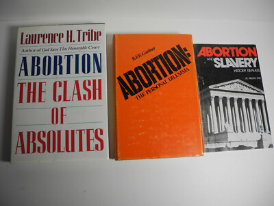 #ad ABORTION Book Lot Roe Vs Wade Pro Choice Gynecology Laws Reproductive Rights V $23.95