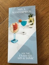 BOMBAY SAPPHIRE RECIPE BOOKLET   BRAND NEW 