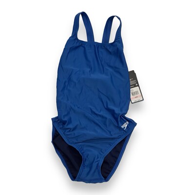 Speedo Women's ProLT Super Pro One Piece Swimsuit - Solid Blue, Size 10/36