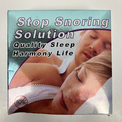 Stop Snoring Solution Mouthpiece Anti-Snore Guard Apnea Tray Handle Manual