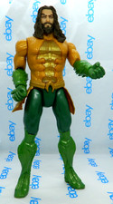 2018 DC Aquaman Trident Strike 11.5" Light  Sound Talking Action Figure Mattel