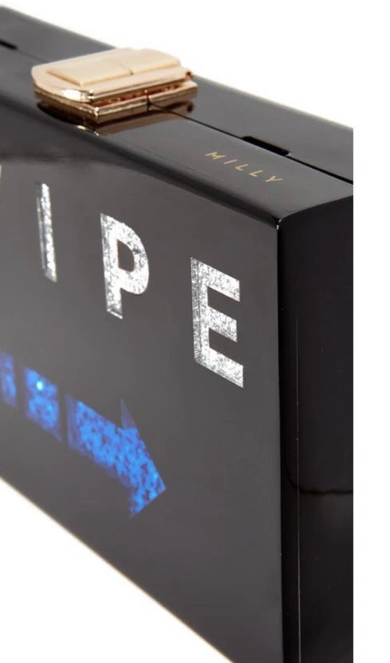 Bolso sin asas Milly Acrílico Caja Deslizable Nuevo con Etiquetas Foto 2 de 4