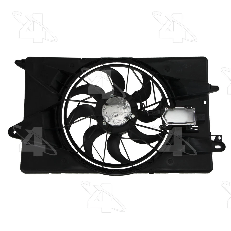 Conjunto de ventilador de refrigeración del motor 4 estaciones para Chrysler 200 2015-2017 Foto 4 de 4