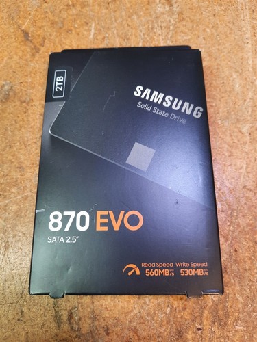 Samsung 870 EVO 2TB SATA SSD - Brand New - Model MZ-77E2T0B/AM