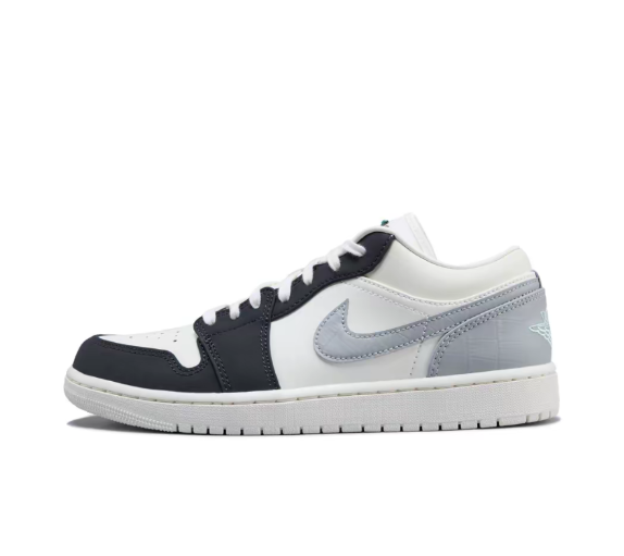 Air Jordan 1 Low White Gray IO2242-101 Men's Size | eBay