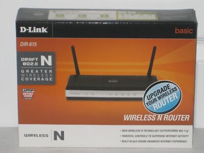 D-Link 300 Mbps 1-Port 10/100 Wireless N Router (DIR-615)