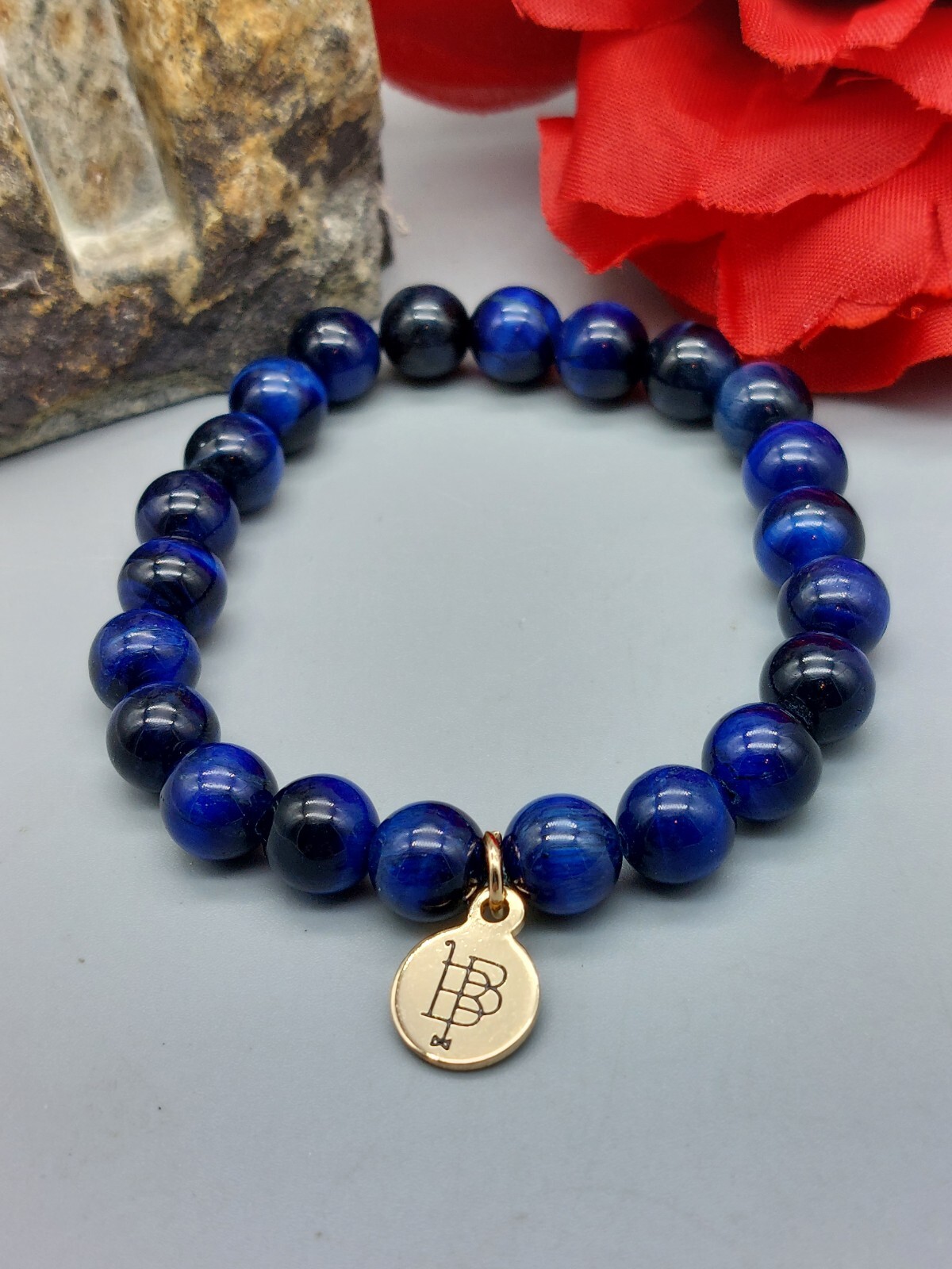 Signed Bourbon and Boweties Bracelet Beautiful Bl… - image 5