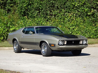 1973 Ford Mustang Mach 1 | 24x36 inch POSTER | vintage classic car