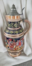 S. P. Gerz Stein W. Germany "Carousers" 3.0 L w/ pewter lid