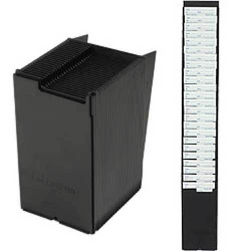 25 pocket time card wall rack, fits up to 4.375 inch wide, 8+ inch long cards - Picture 1 of 1