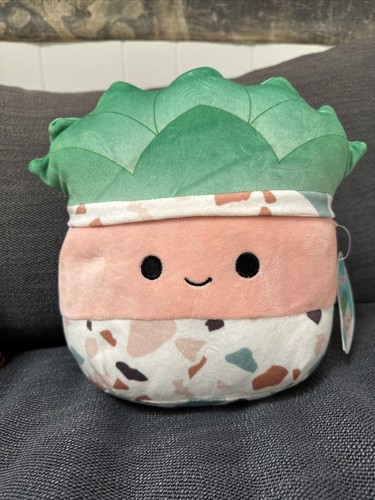 Squishmallows Abena The Succulent Plant 8 Inch Official Kellytoy Plush - 第 1/6 張圖片