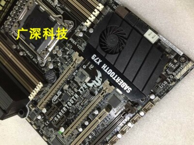 1PC Asus SABERTOOTH X79 LGA2011 DDR3 Intel X79 SATA 6Gb/s ATX