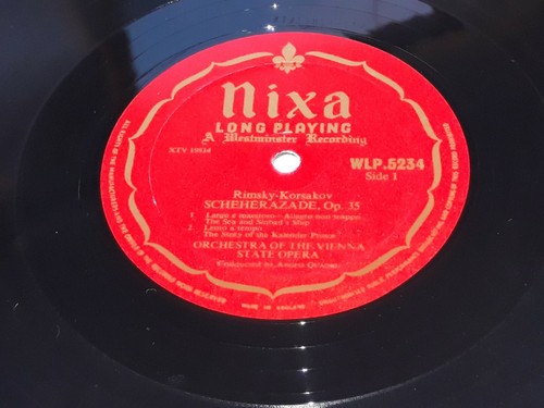 RIMSKY - KORSAKOV - SCHEHERAZADE - LP - WLP 5234 - ARGEO CUADROS - Imagen 3 de 4