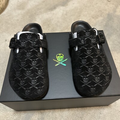 The Shoe Surgeon Monogram MuleBlack Men's 9 Brand New Retail $500      