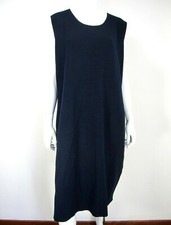 JONES NEW YORK NWT SLEEVELESS SWEATER DRESS SIZE 3XL BLUE  